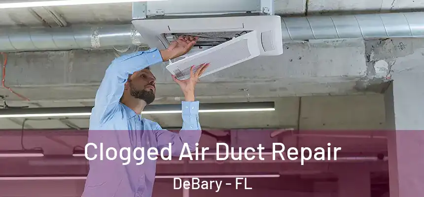 Clogged Air Duct Repair DeBary - FL